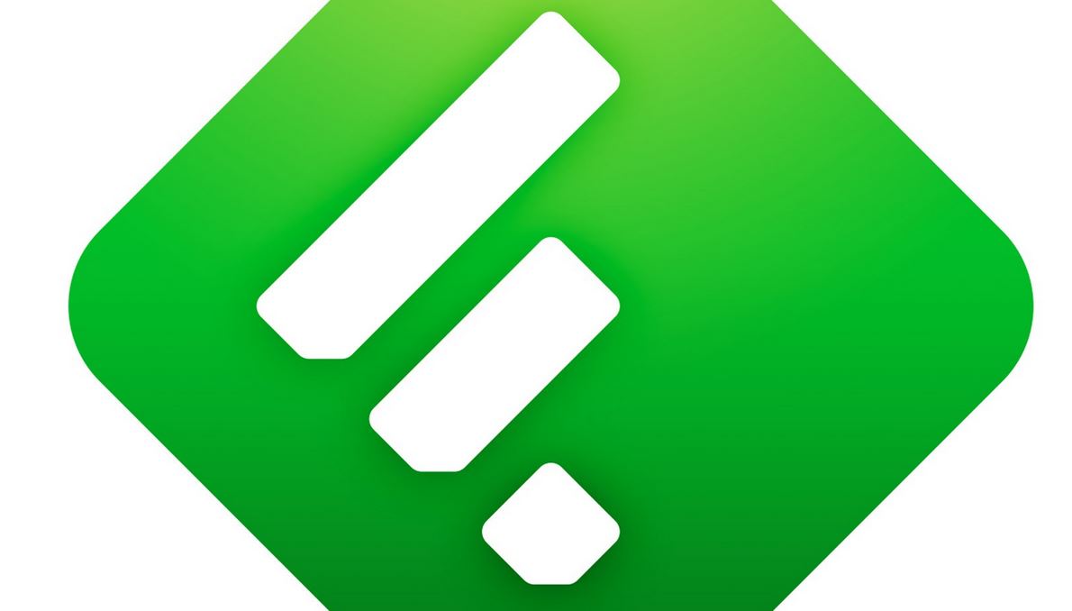 Logo de Feedly