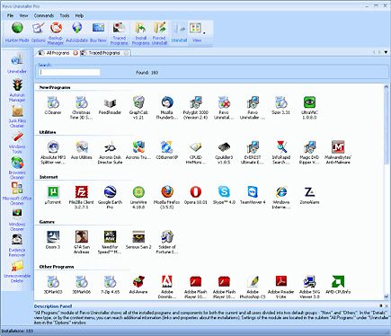 Revo uninstaller