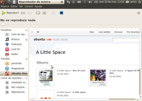 Ubuntu Music Store