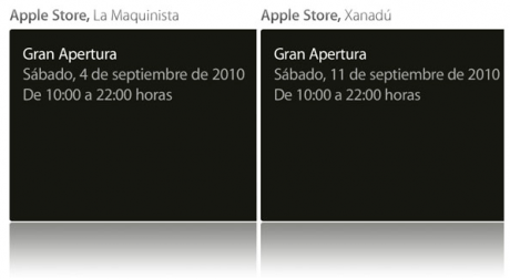 Anuncio apple store