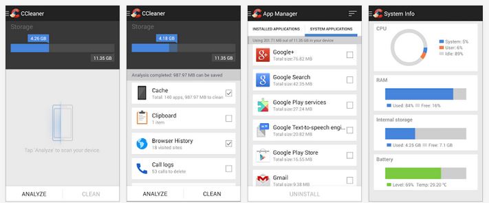 CCleaner Android