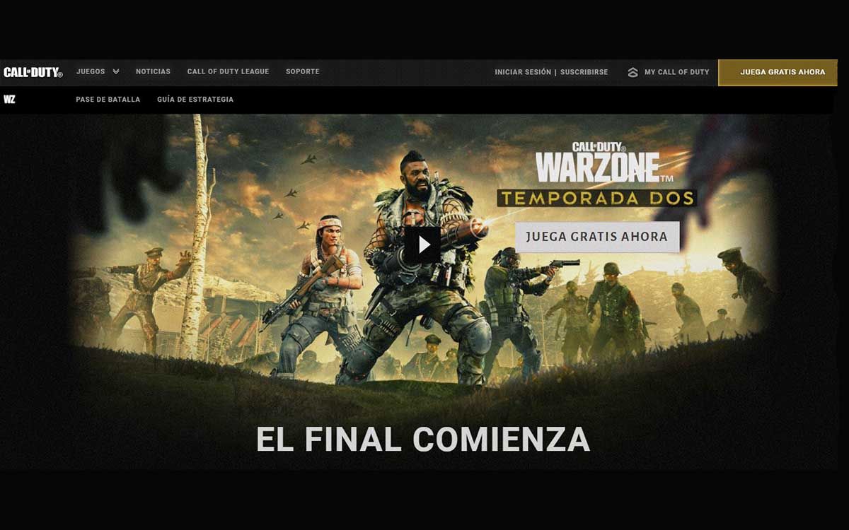 COD warzone sin baneen