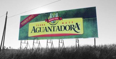 Cartel publicidad Aguantadora