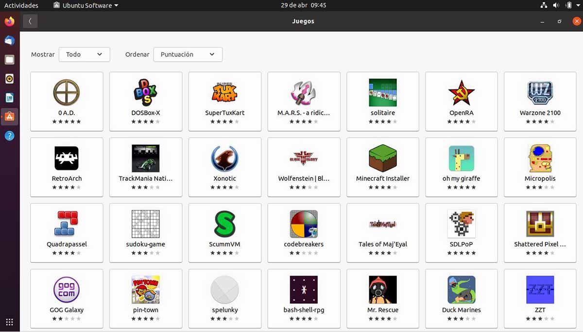 Como descargar juegos para Ubuntu