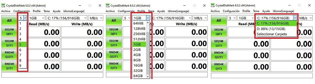 Crystal Disk lo que puedes hacer con esta herramienta cuadro mark