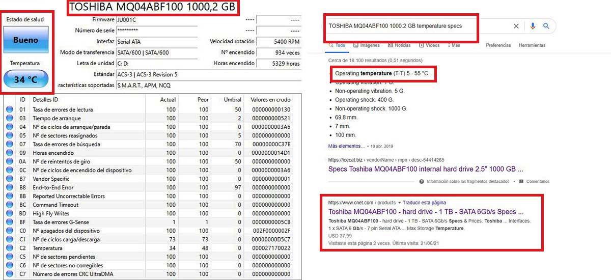 Crystal Disk lo que puedes hacer con esta herramienta cuadro temp