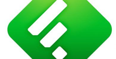 Logo de Feedly