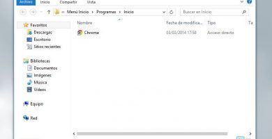 Menú de inicio en Windows 8.1