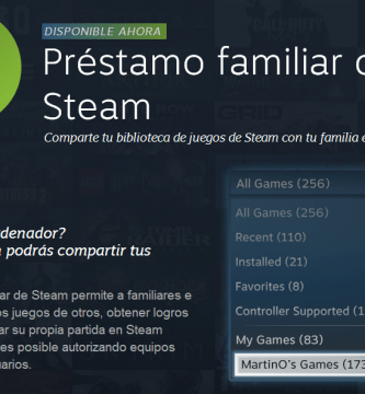 Préstamo familiar de Steam