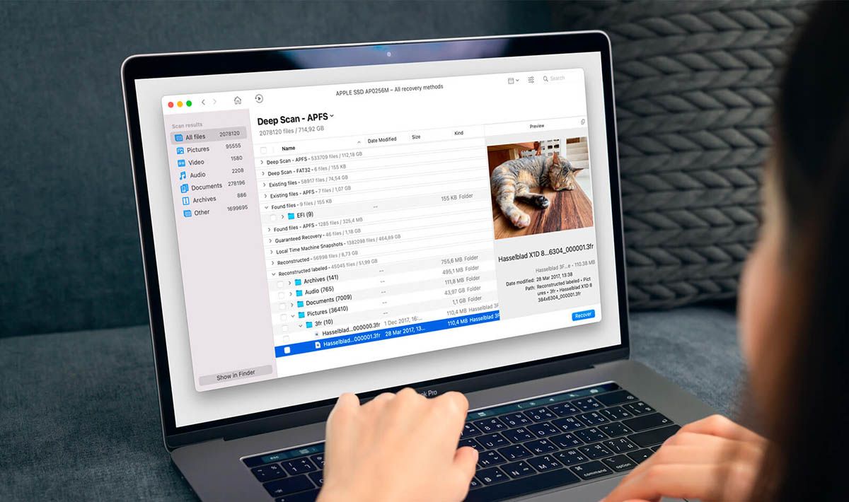 Qué archivos borrados se pueden recuperar en Mac