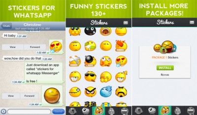 Usar stickers whatsapp ios