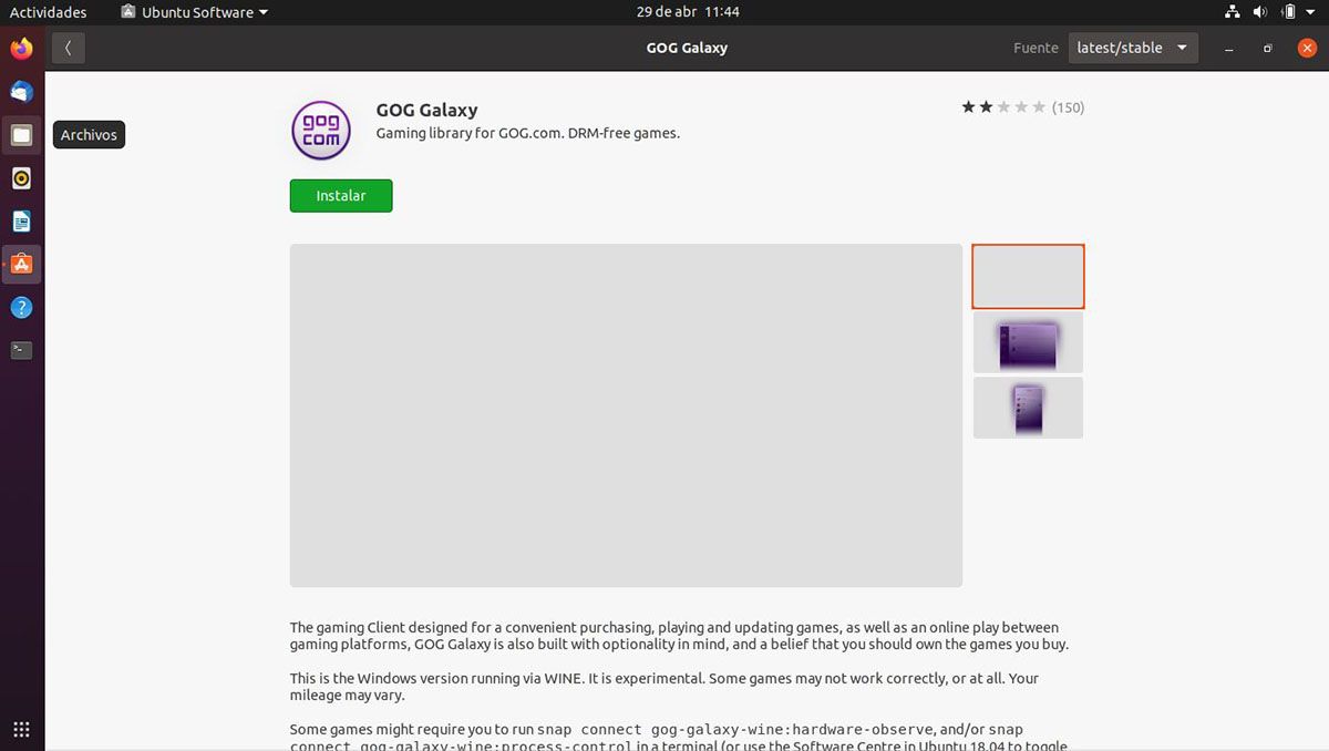 gog.com para Ubuntu