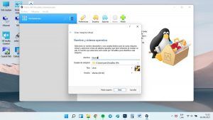 instalar ubuntu 21.04 en virtualbox crear virtual nombre
