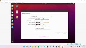 instalar ubuntu 21.04 en virtualbox instalar ubuntu poner contraseña