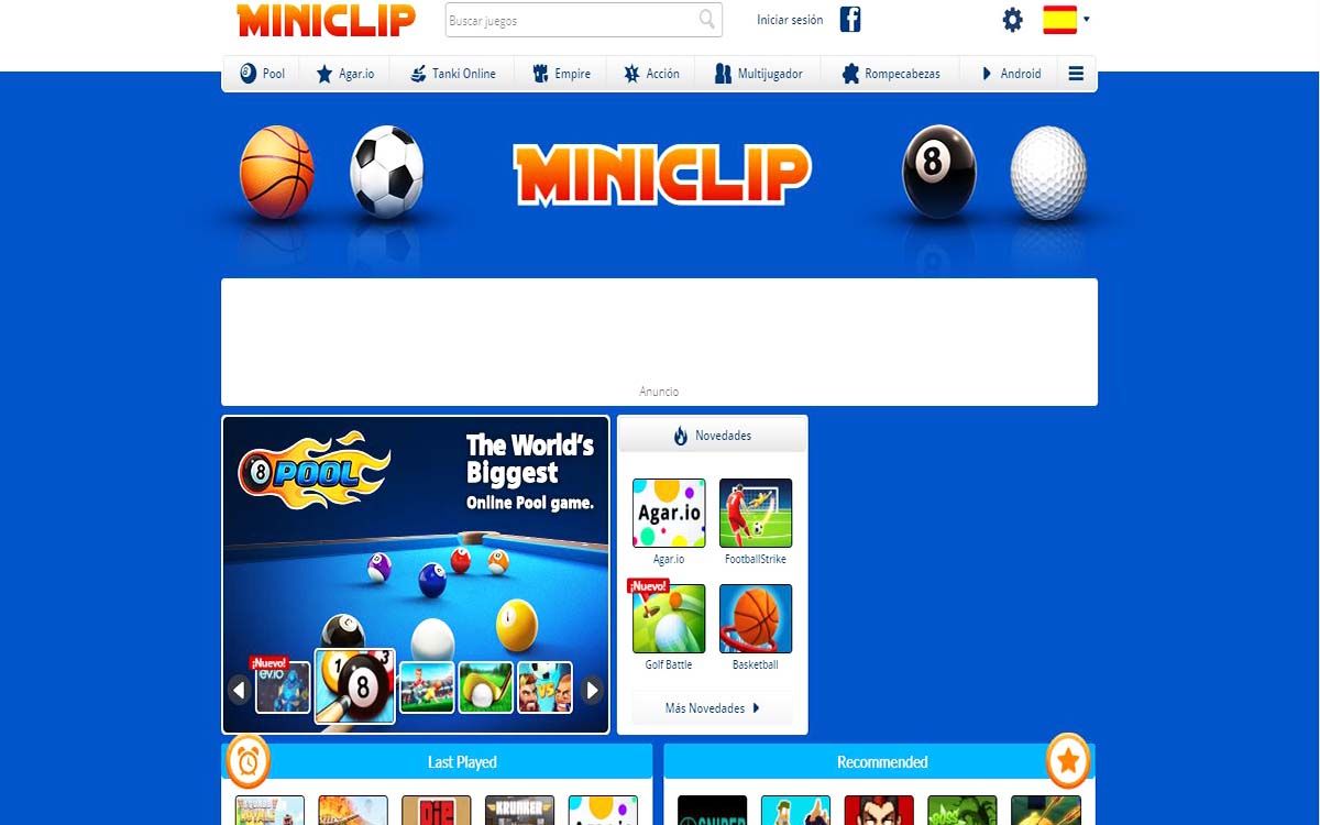 miniclip videojuegos