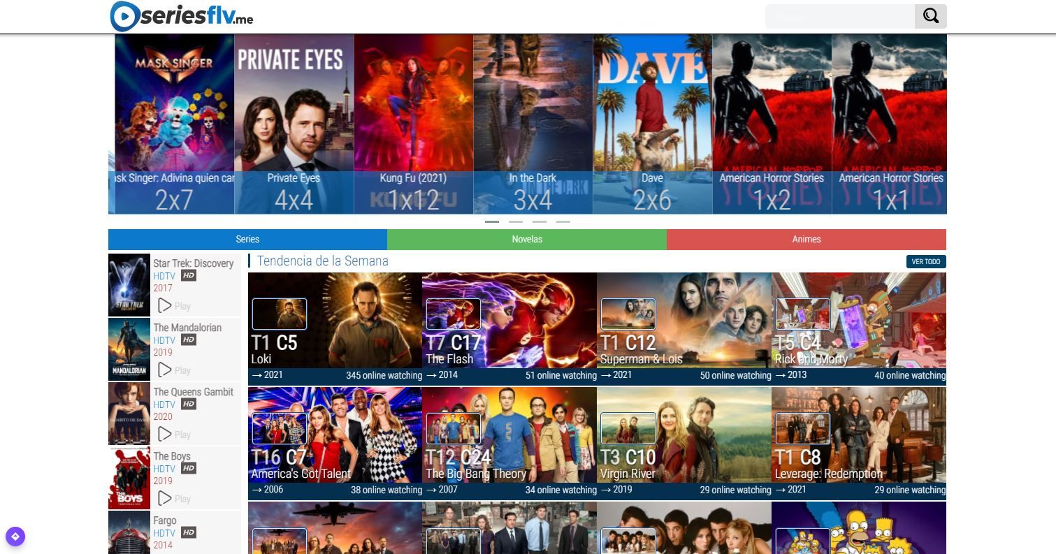 Las 10 mejores webs para ver series gratis //