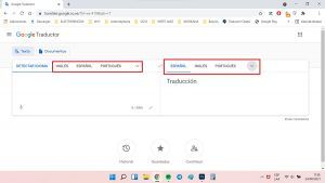 traducir un documento de Word gratis traductor google opciones